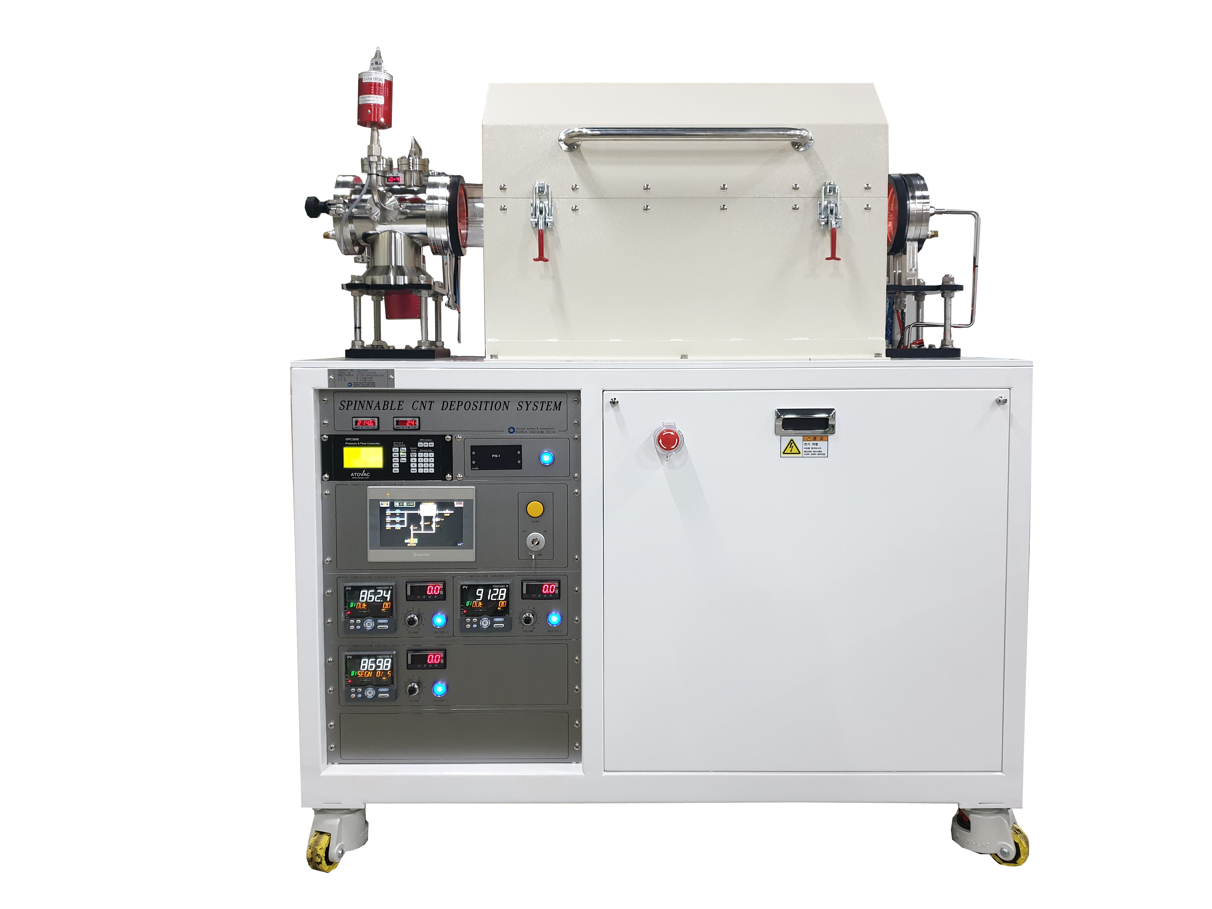 Spinnable CNT Deposition System